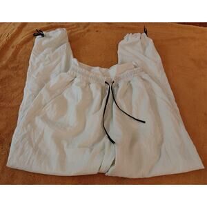 GymShark Size S Neon Green Windbreaker CTY Joggers High Waist Deep Pockets 90s